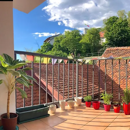 Castle View Terrace Ac Apartment * Любляна